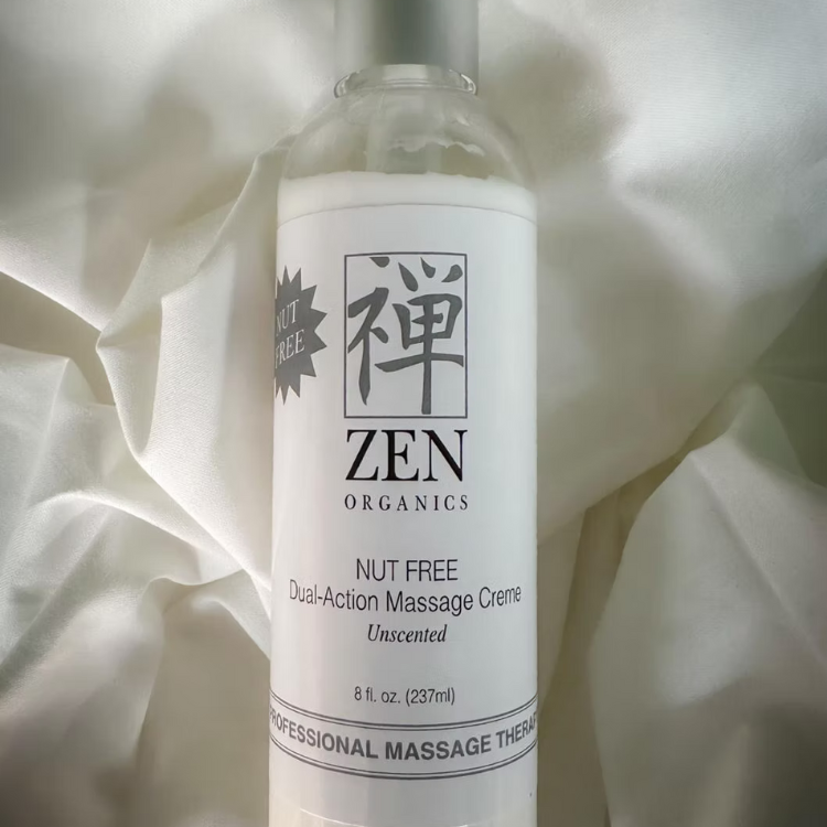 Zen Organics NUT FREE Dual-Action Massage Cream — Healing Solutions